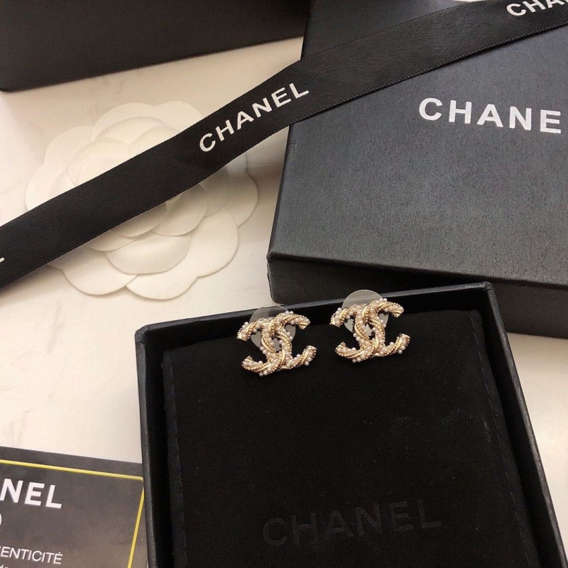 Ch*el earrings